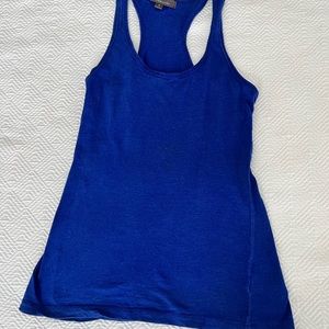 Forever 21 Royal Blue Racer Back Top S